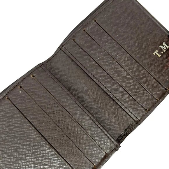 LOUIS VUITTON Porte Billets 6 Cult Credit Ebene Damier - 170-071925 - Picture 3 of 5